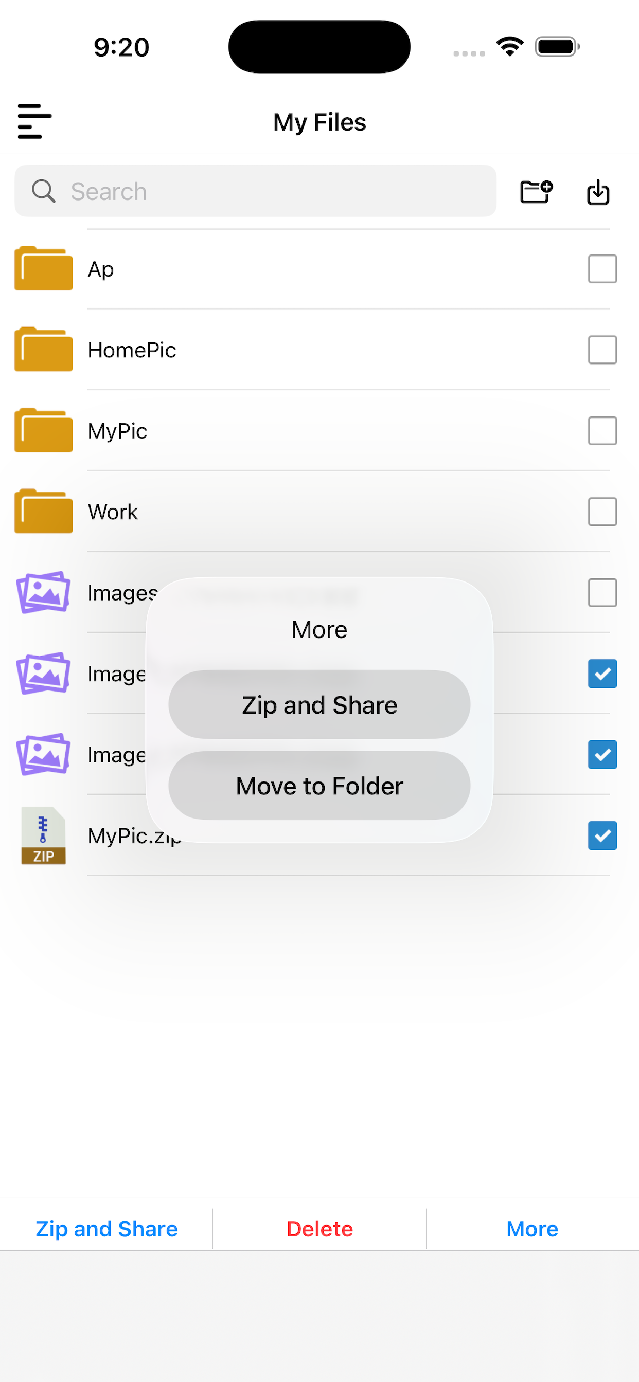SmartZip app screenshot 5